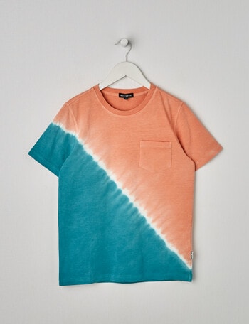 No Issue Tie Dye Short Sleeve Tee, Teal product photo