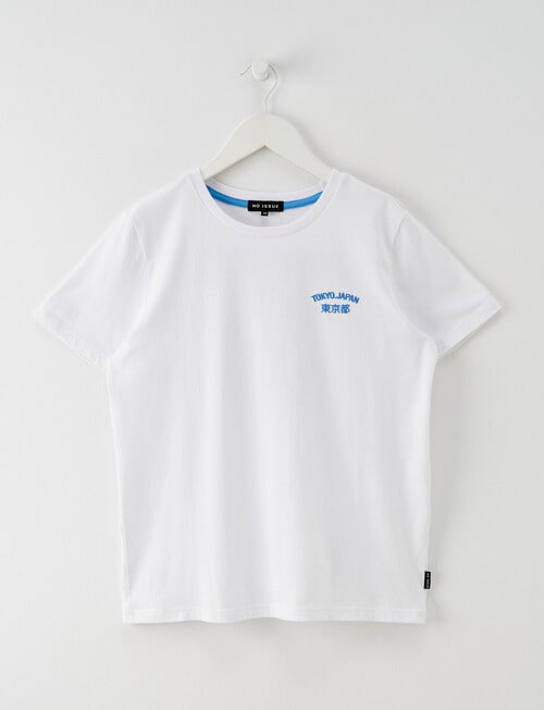 No Issue Tokyo Japan Short Sleeve Tee, White product photo