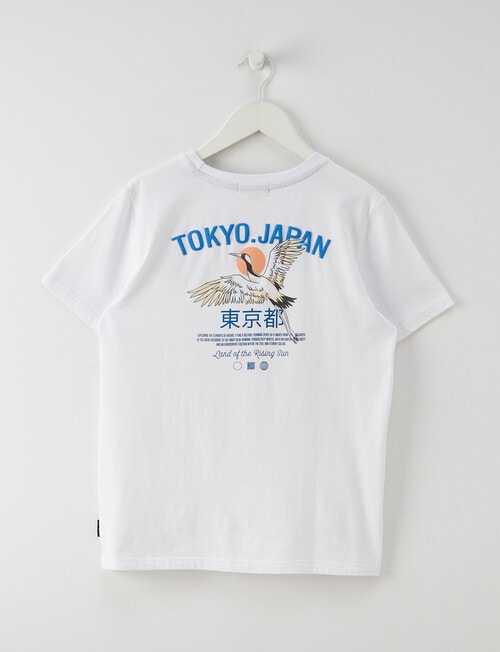 No Issue Tokyo Japan Short Sleeve Tee, White product photo View 03 L