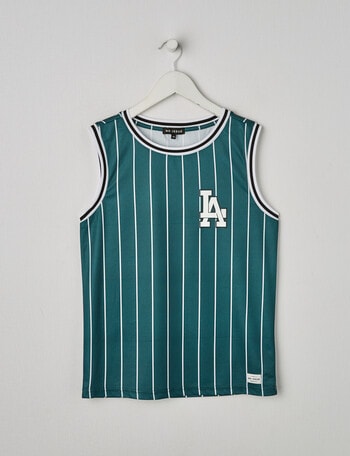 No Issue Mesh Stripe Tank Top, Bottle product photo