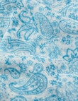 Boston + Bailey Paisley Lightweight Scarf, Blue product photo View 02 S
