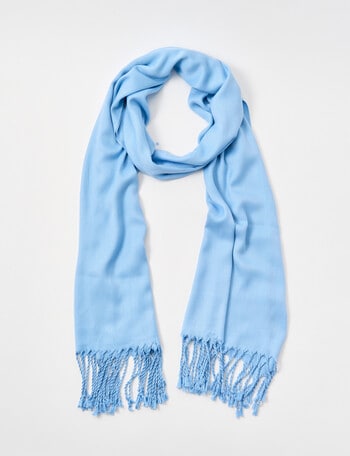 Boston + Bailey Classic Scarf, Baby Blue product photo