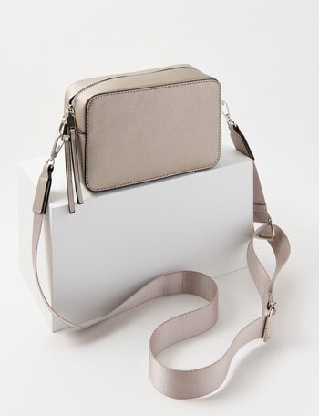 Whistle Accessories Riley Crossbody, Stone product photo