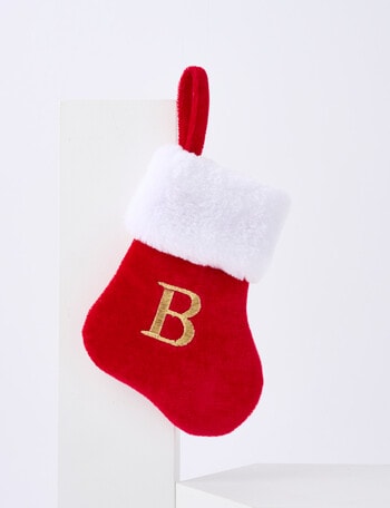 Christmas Shop Mini Stocking Alphabet, B product photo