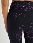 Superfit Abstract Print Limitless Legging, Magenta Spark product photo View 05 S