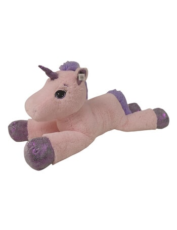 Laying Unicorn Soft Toy, 105cm product photo