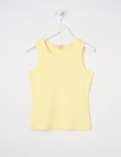 Switch Rib Singlet, Lemonade product photo