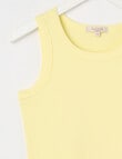 Switch Rib Singlet, Lemonade product photo View 02 S