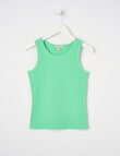 Switch Rib Singlet, Green product photo