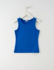 Switch Rib Singlet, Cobalt product photo