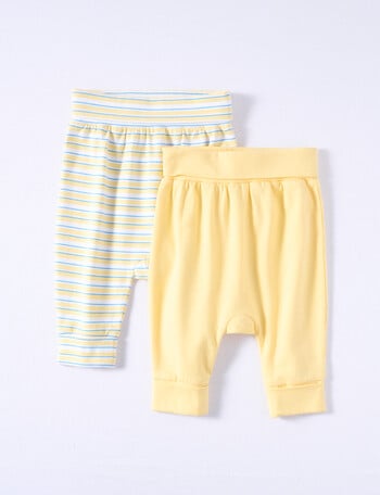 Teeny Weeny Stretch Cotton Pants, 2-Piece Set product photo