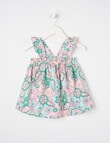 Mac & Ellie Paisley Cotton Frill Strap Top, Bubblegum product photo