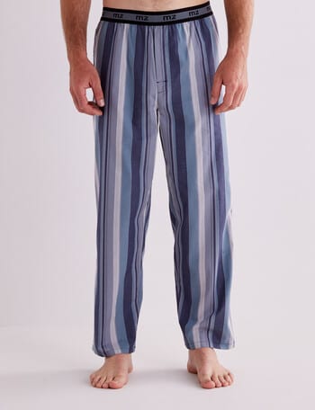 Mazzoni Cotton Sleep Pant, Blue Stripes product photo