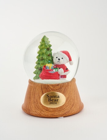 Santa Bear Snow Globe product photo