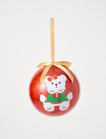 Santa Bear Missy Bear Bauble 2024 product photo