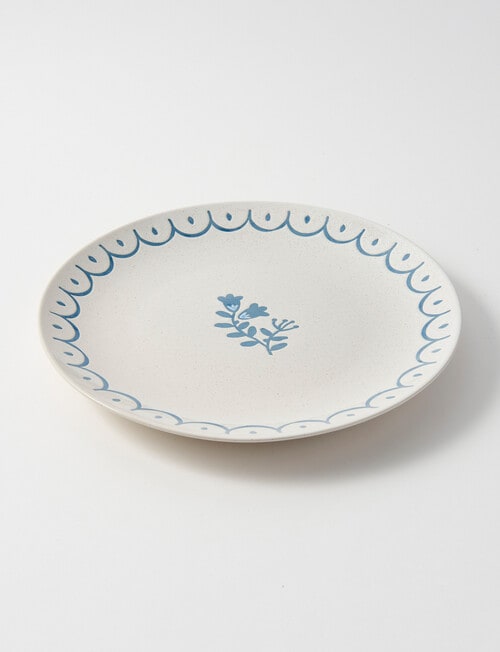 Porto Porto Lulu Dinner Plate, 27cm, Blue Floral product photo