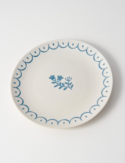 Porto Porto Lulu Dinner Plate, 27cm, Blue Floral product photo View 03 L