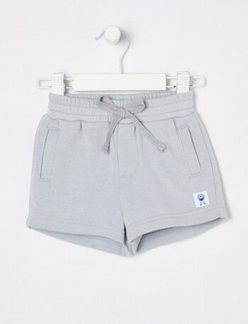 Teeny Weeny Play Time Terry Shorts, Seafoam product photo