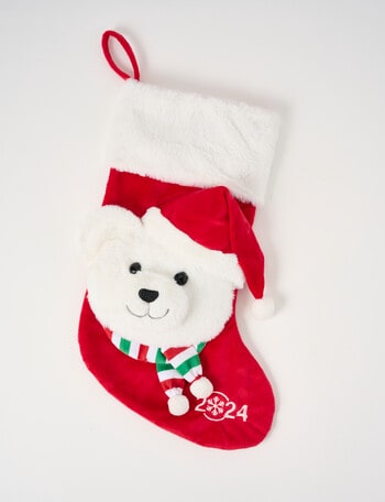 Santa Bear Stocking 2024 product photo