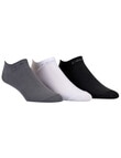 Calvin Klein Coolmax Liner Socks, 3-Pack, White & Black product photo