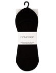 Calvin Klein No show Socks, 2-Pack, Black product photo View 02 S