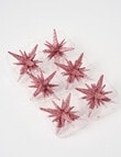 Christmas Shop Mini Burst Ornament, 6-Piece Set, Pink product photo View 02 S