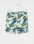 Mac & Ellie Woven Textured Short, Tropic product photo View 02 S