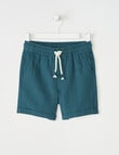 Mac & Ellie Woven Textured Short, Teal product photo