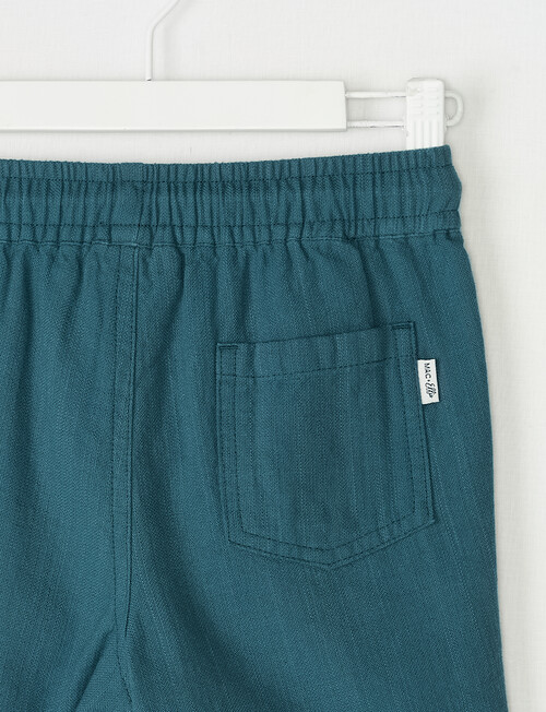 Mac & Ellie Woven Textured Short, Teal product photo View 03 L