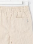 Mac & Ellie Woven Textured Short, Stone product photo View 02 S