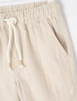 Mac & Ellie Woven Textured Short, Stone product photo View 03 S