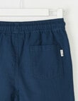 Mac & Ellie Woven Textured Short, Navy product photo View 03 S