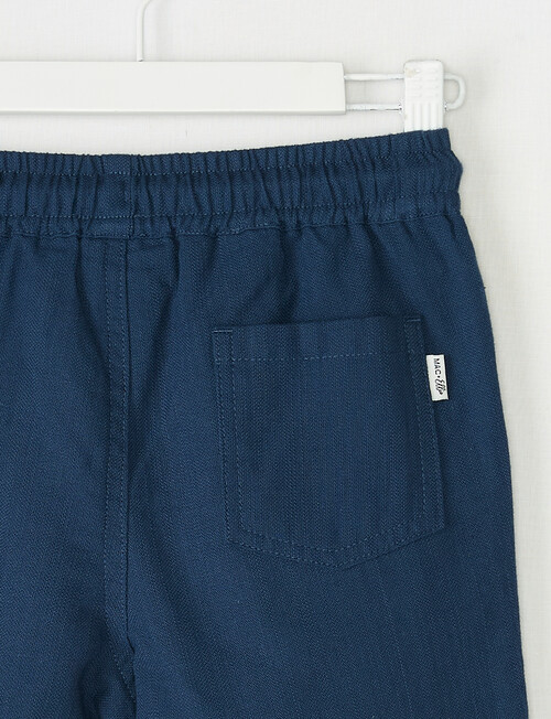 Mac & Ellie Woven Textured Short, Navy product photo View 03 L