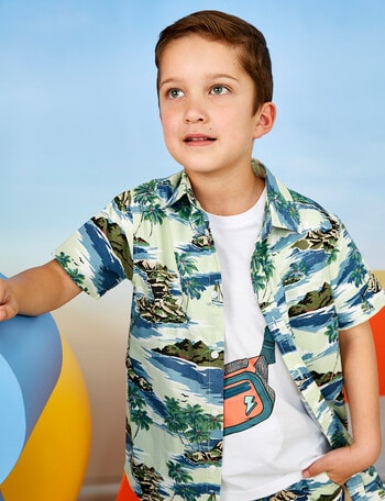 Mac & Ellie Short Sleeve Shirt, Tropic product photo