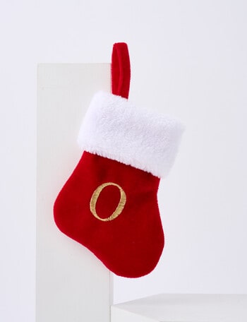 Christmas Shop Mini Stocking Alphabet, O product photo