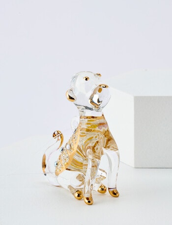 Christmas Shop Chinese Zodiac Monkey Hanging Decoration, Gold product photo