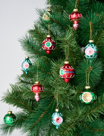 Christmas Shop Retro Scope Bauble, 12-Piece Set product photo