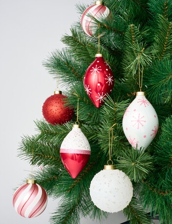 Christmas Shop Candy Bauble, 9-Piece Set, Pink product photo