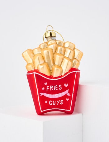 Christmas Shop Merry Morsels Glass Fries Large product photo