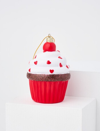 Christmas Shop Merry Morsels Hearts Cupcake product photo