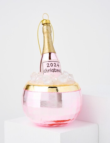 Christmas Shop Merry Morsels Glass Champagne 2024 product photo