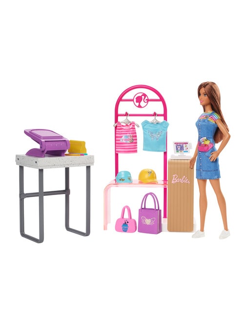 Barbie Make & Sell Boutique Playset product photo View 02 L