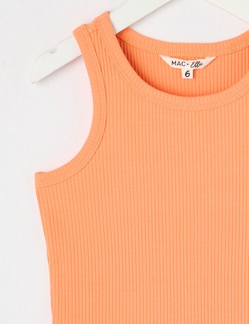 Mac & Ellie Rib Singlet, Mango product photo View 02 L