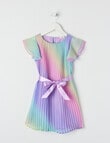 Mac & Ellie Party Collection Ombre Pleated Formal Dress, Purple product photo