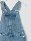 Switch Denim Cargo Pocket Shortall, Mid Blue product photo View 03 S