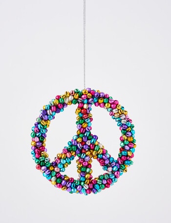 Christmas Shop Merry Morsels Bell Peace Sign Multi product photo