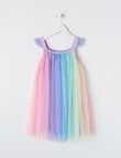 Mac & Ellie Rainbow Tulle Dress, Purple product photo