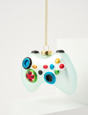 Christmas Shop Tidings & Treats Glass, Game Controller product photo