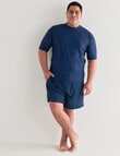 Gasoline King Size Rash Top, Black Navy product photo View 03 S