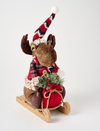 Christmas Shop Mistletoe Meadow Sleighing Deer product photo